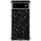 Black Speckle Google Pixel 6 Clear Case